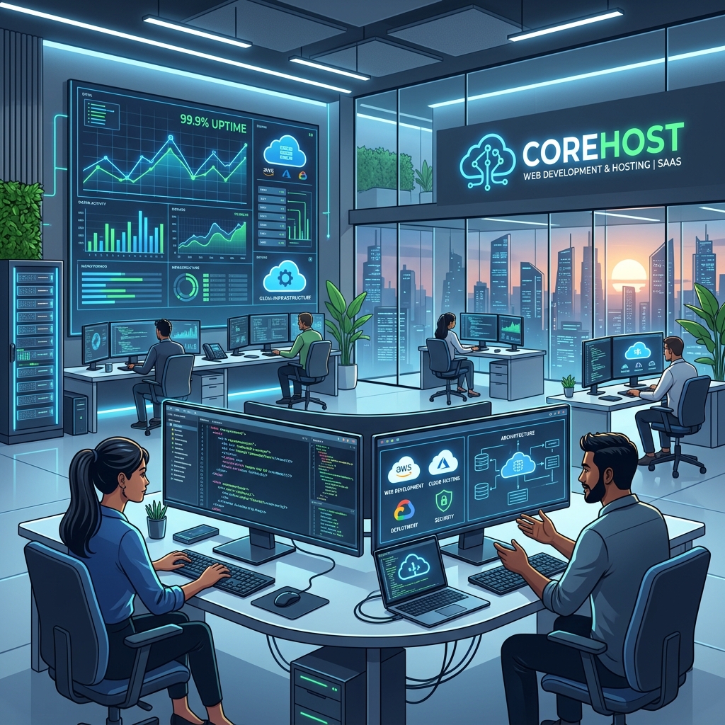 Digital Solutions Illustration